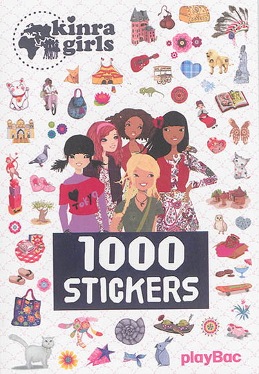 Couverture de Kinra girls : 1.000 stickers par Anne Cresci