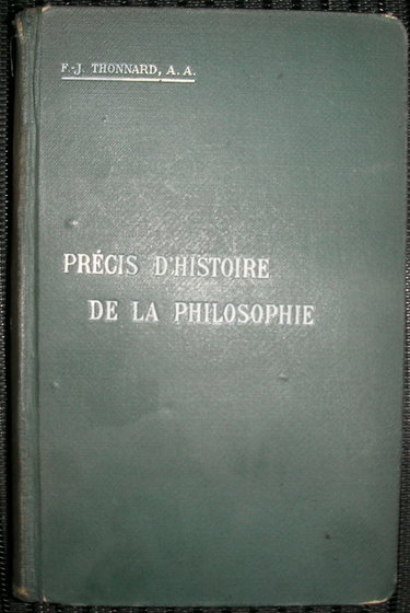 Couverture de Précis d'histoire de la philosophie