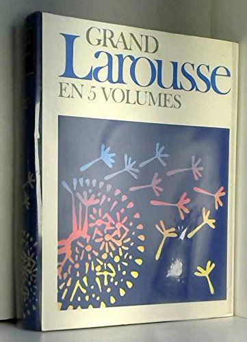 Grand Larousse en 5 volumes. tome 2. chondrifie- fougere