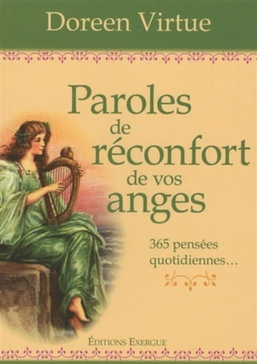 Couverture de Paroles de réconfort de vos anges : 365 pensées quotidiennes