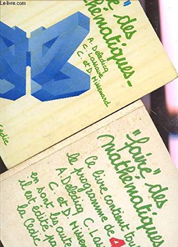 Faire des mathématiques...