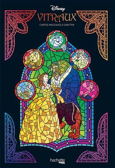 Vitraux : cartes magiques à gratter