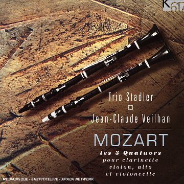 Couverture de Mozart: Quatuors Avec Clarinette K.378, 380 & 496