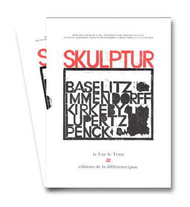 Couverture de Skulptur : Baselitz, Immendorff, Kirkeby, Lupert par Collectif