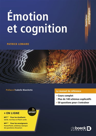 Couverture de Emotion et cognition