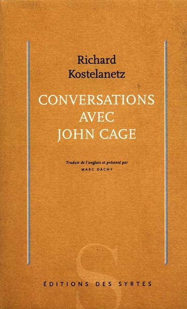 Conversations avec John Cage