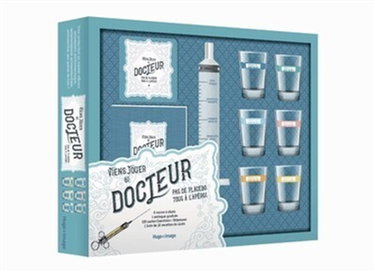 Couverture de Viens jouer au docteur : pas de placébo, tous à l'apéro ! par Collectif