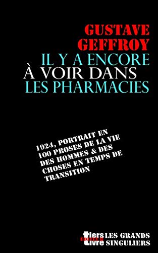 Il y a encore à voir dans les pharmacies