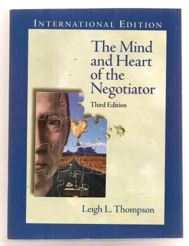 Couverture de Mind and heart of the negotiator