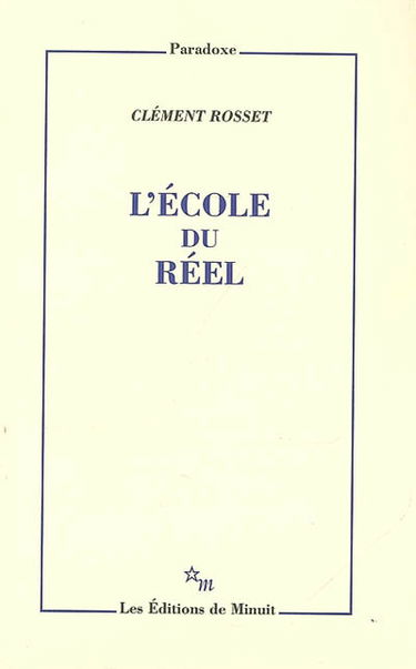 L'école du réel