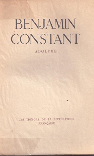 Couverture de Adolphe