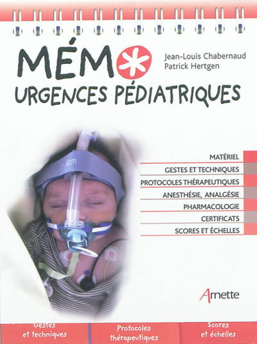 Couverture de Urgences pédiatriques