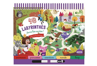48 labyrinthes dans les contes !