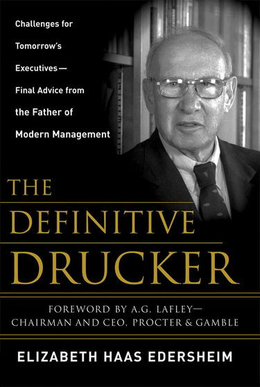 Couverture de The Definitive Drucker: The Final Word from the Father of Modern Management