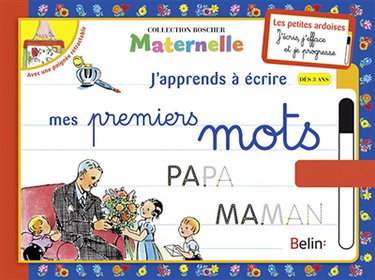 J'apprends à écrire mes premiers mots