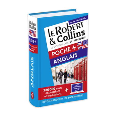 Le Robert & Collins anglais poche + : français-anglais, anglais-français