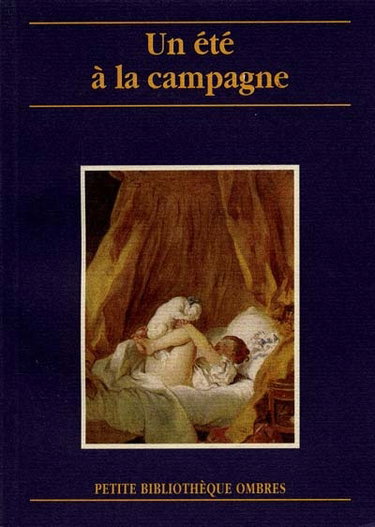 Couverture de Un été à la campagne : correspondance de deux jeunes Parisiennes recueillie par un auteur à la mode