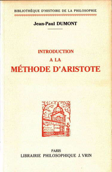 Inroduction à la méthode d'Aristote