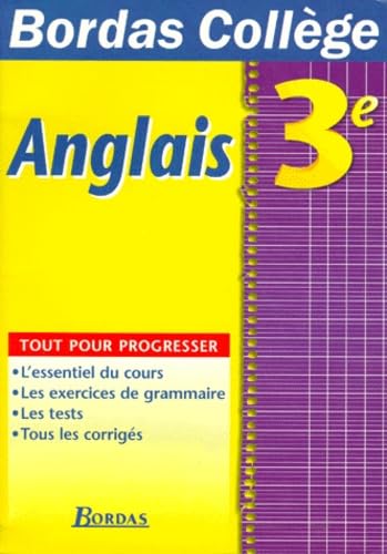 B.COLL. ANGLAIS 3E (Ancienne Edition)