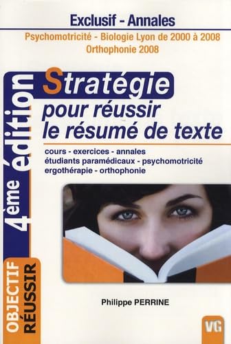 Stratégie pour réussir le résumé de texte
