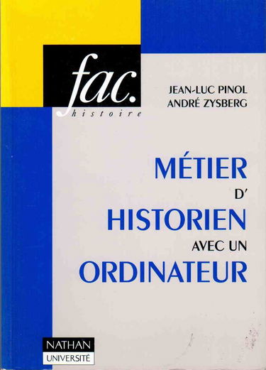 Métier d'historien avec un ordinateur