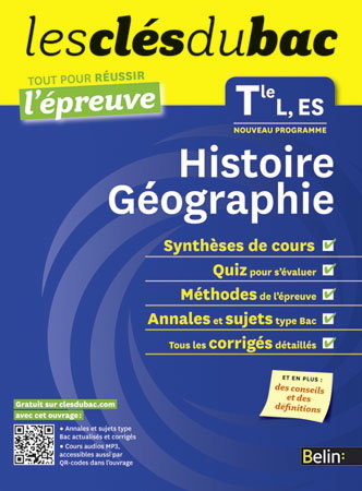 Histoire géographie terminale L, ES : nouveau programme