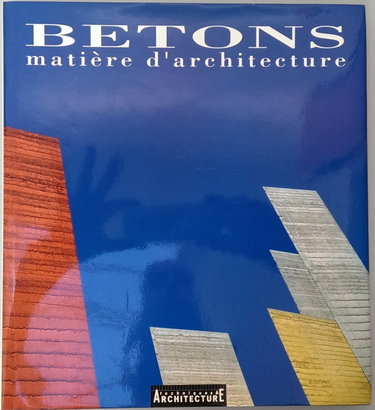 Couverture de Béton, matière d'architecture