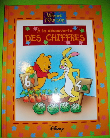 Couverture de WINNIE L'OURSON : A la découverte des Chiffres