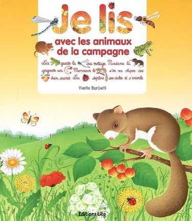 Je lis avec les animaux de la campagne