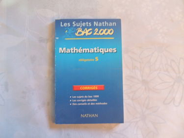 Mathématiques, obligatoire S, bac 2000