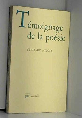 Témoignage de la poésie