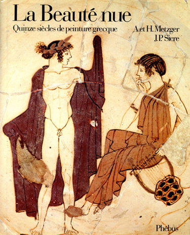 Couverture de La beauté nue : quinze siècles de peinture grecque