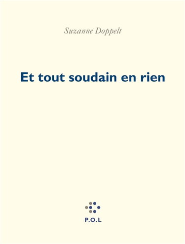 Couverture de Et tout soudain en rien