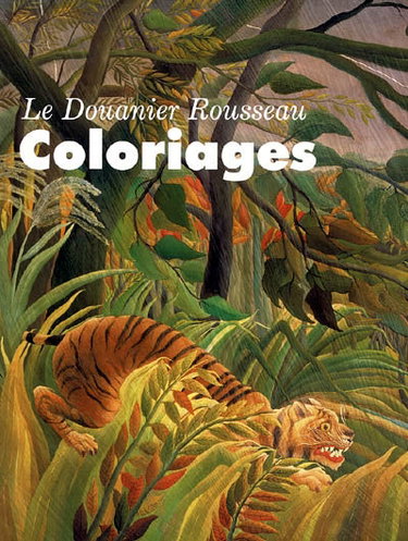 Couverture de Coloriages le Douanier Rousseau par Collectif
