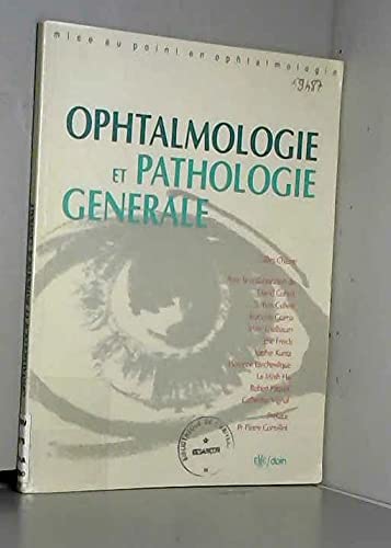 Couverture de Ophtalmologie et pathologies générales