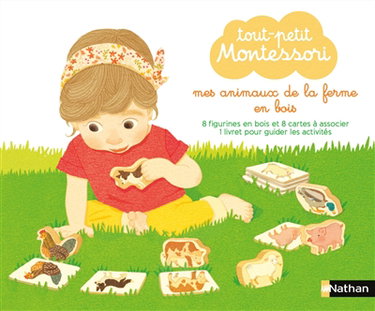Couverture de Mes animaux de la ferme en bois