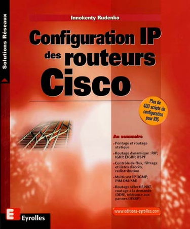Couverture de Configuration IP des routeurs Cisco