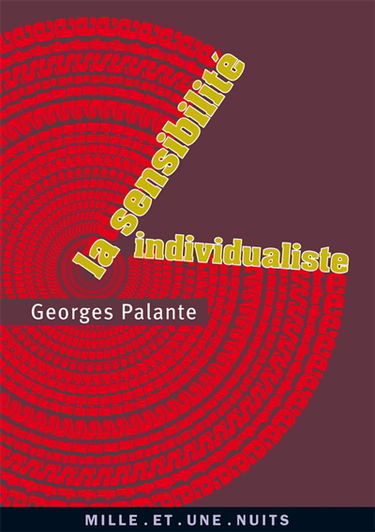 La sensibilité individualiste