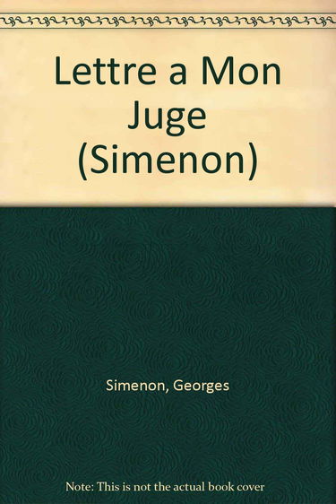 Lettre a Mon Juge