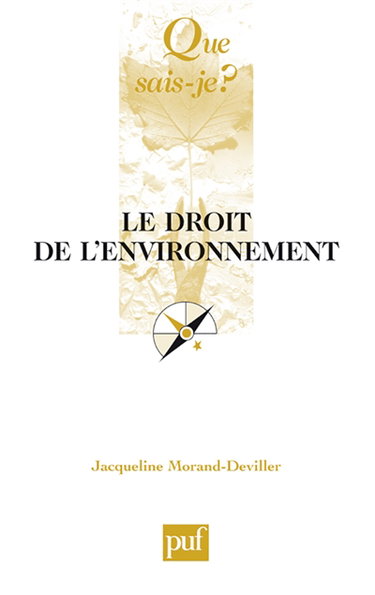 Le droit de l'environnement