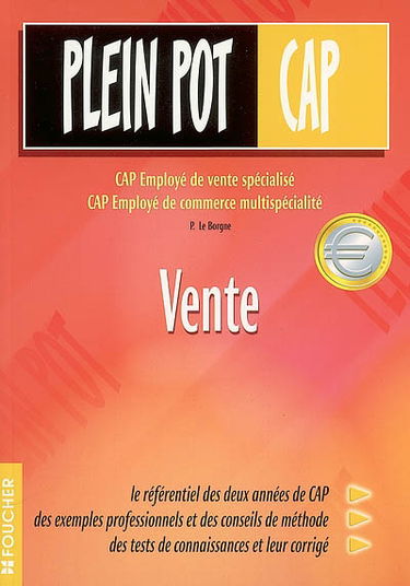 Vente, CAP employé de vente spécialisé, CAP employé de commerce multispécialité