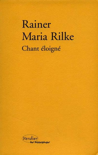 Chant éloigné : poèmes et fragments