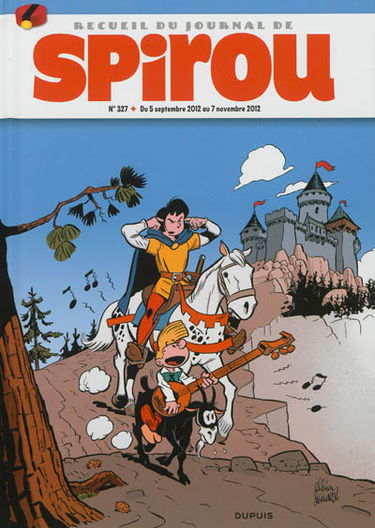Recueil du journal de Spirou. Vol. 327. Du 5 septembre 2012 au 7 novembre 2012