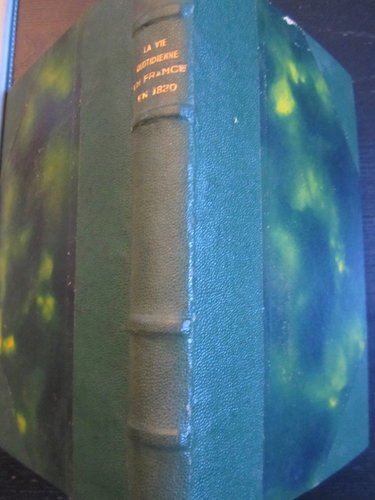 Couverture de La vie quotidienne en France en 1830