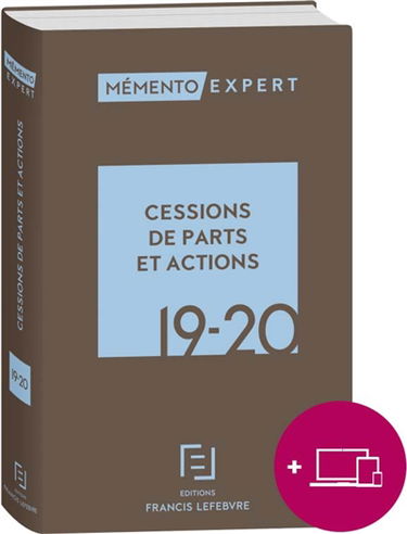 Cessions de parts et actions 19-20