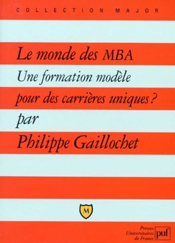 Le monde des MBA