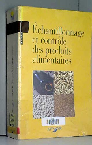 Echantillonnage Et Controle Des Produits Alimentaires