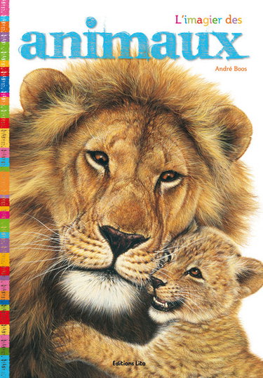 Couverture de L'imagier des animaux par Céline Potard