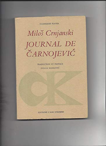 Couverture de Journal de Carnojevic