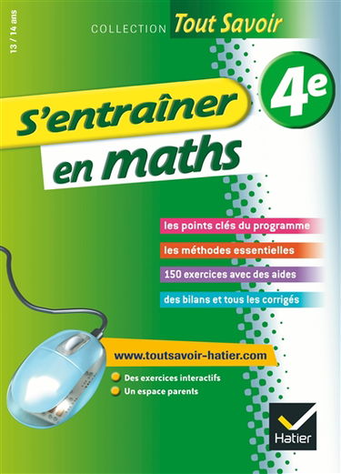 S'entraîner en maths 4e